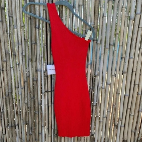 Revolve Ribbed Mini Dress - Picture 4 of 4